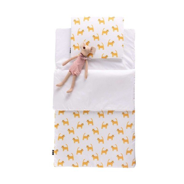 Vaikiškas miegmaišis Yellow Cats - Yellow Tipi-image-1