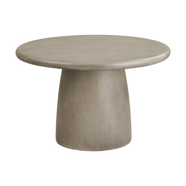 Iš keramikos apvalios formos sodo valgomojo stalas ø 60 cm Bonnet – House Nordic-image-2
