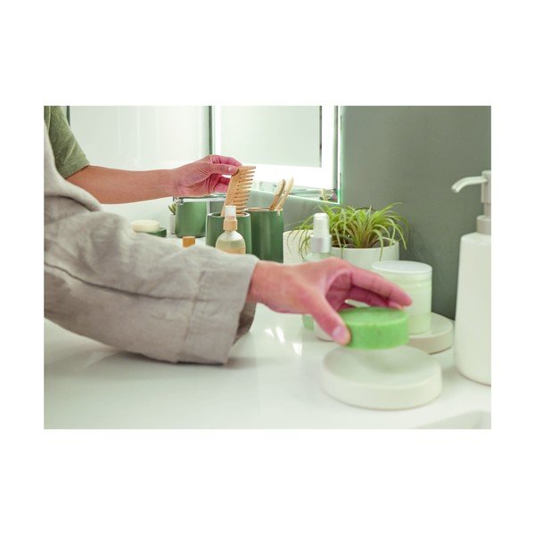 Balta keraminė muilinė iDesign Eco Vanity-image-2