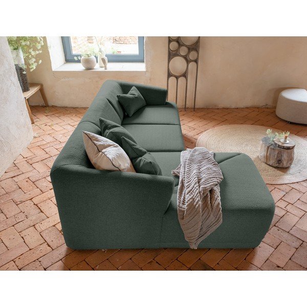 Kampinė sofa žalios spalvos – Miuform-image-3