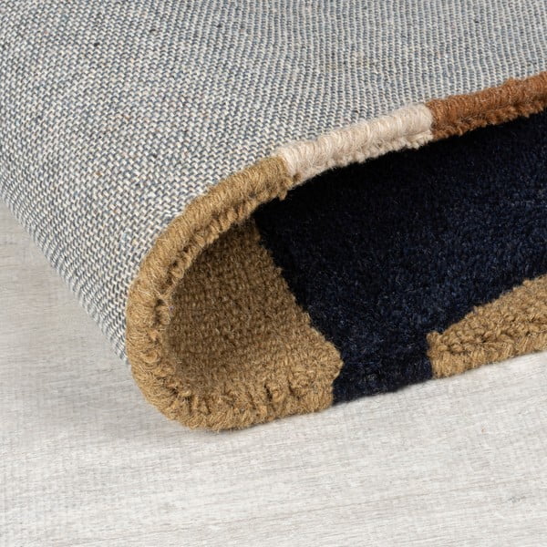 Rankų darbo terakotos spalvos iš vilnos kilimas 200x290 cm Mia Arch – Flair Rugs-image-4