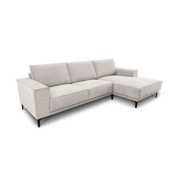 Kampinė sofa kreminės spalvos (su dešiniuoju kampu) Copenhagen – Scandic-image-3