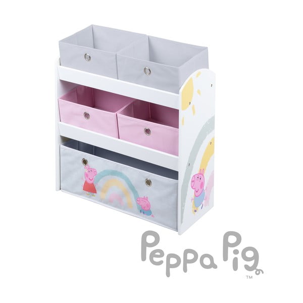 Vaikiškas organizatorius 63.5x29.5x67 cm Peppa Pig – Roba-image-1