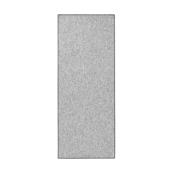 Kilimas pilkos spalvos 80x300 cm Wolly – BT Carpet