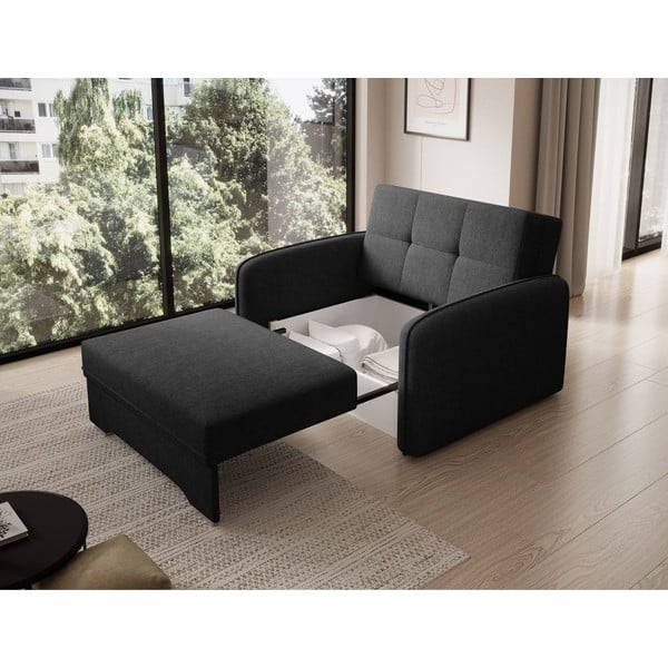 Juodos spalvos krėslas Laine – ELTAP-image-4