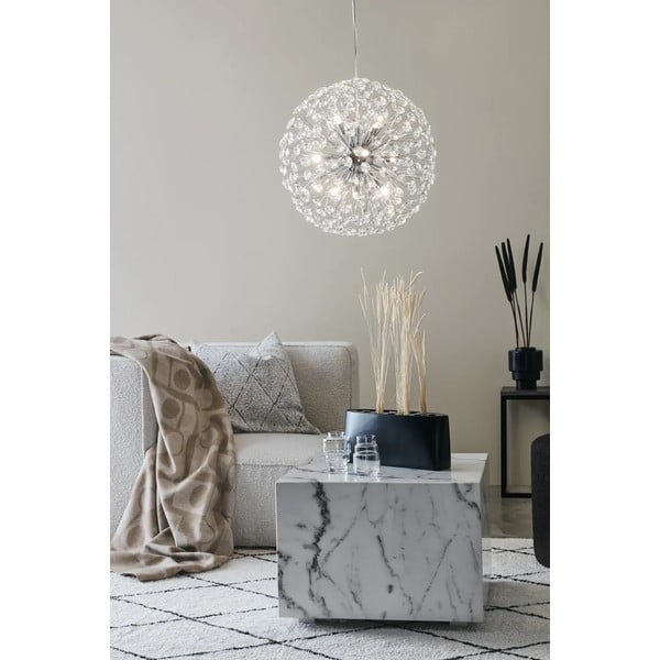 Kabantis šviestuvas sidabrinės spalvos ø 50 cm Bolid – Markslöjd-image-1