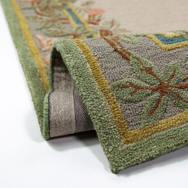 Rankų darbo iš vilnos kilimas 140x200 cm Verona Floral  – Flair Rugs-image-4