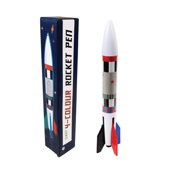 4 spalvų "Rex London Space Age" raketinis rašiklis