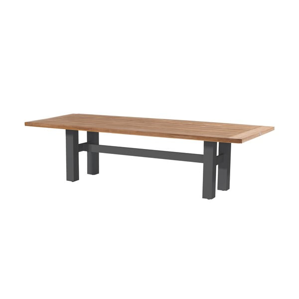 Sodo valgomojo stalas iš perdirbtos medienos 100x300 cm Yasmani – Hartman