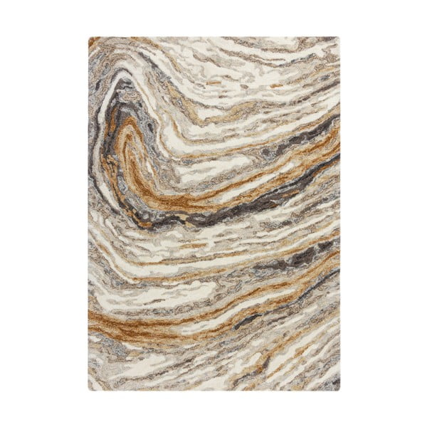 Rudos ir smėlio spalvos kilimas Flair Rugs Jarvis, 160 x 230 cm