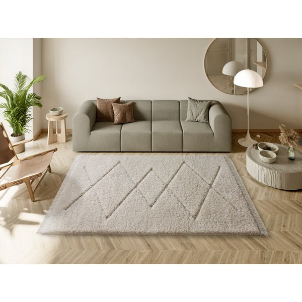 Smėlio spalvos kilimas 150x76 cm Native Bereber - Universal-image-1