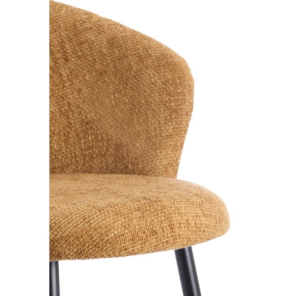 Ochros spalvos iš metalo valgomojo kėdžių komplektas 2 vnt. Radaja – Light & Living-image-1