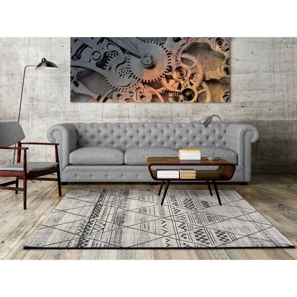 Pilkas kilimas Universal Adra Gresso, 80 x 150 cm-image-1