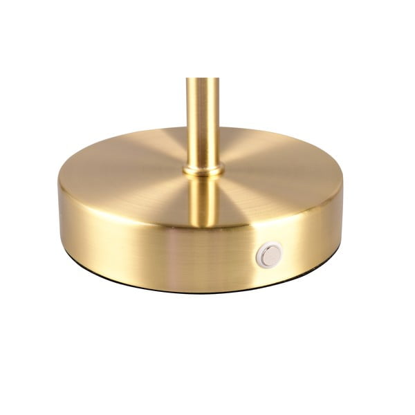 Stalinis šviestuvas auksinės spalvos LED su pritemdymo funkcija (aukštis 30 cm) Jeff – Reality-image-4