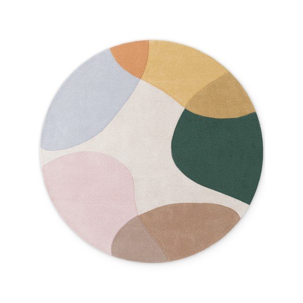 Rankų darbo iš vilnos apvalios formos kilimas ø 160 cm Hackney Clarissa – Ted Baker