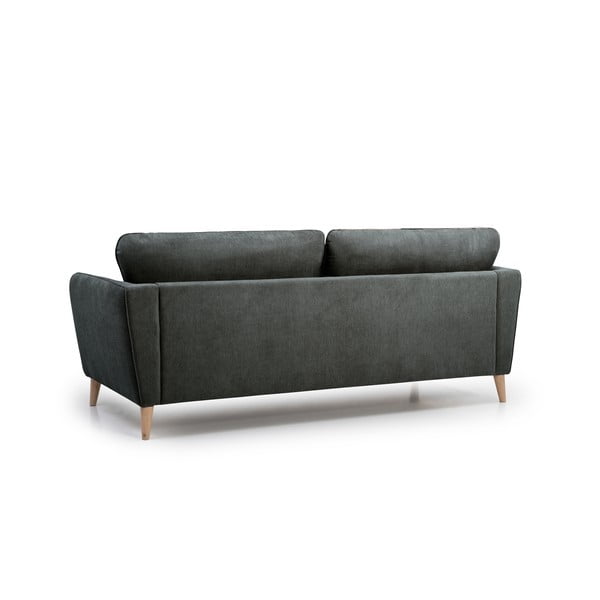 Antracito pilkos spalvos sofa Scandic Paris, 206 cm-image-3