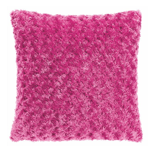 Tamsiai rožinės spalvos užvalkalas "Tiseco Home Studio Curl", 45 x 45 cm