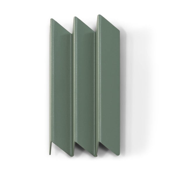 Pilkai žalios spalvos iš metalo sieninė lentyna 13 cm Sensu – Spinder Design-image-2