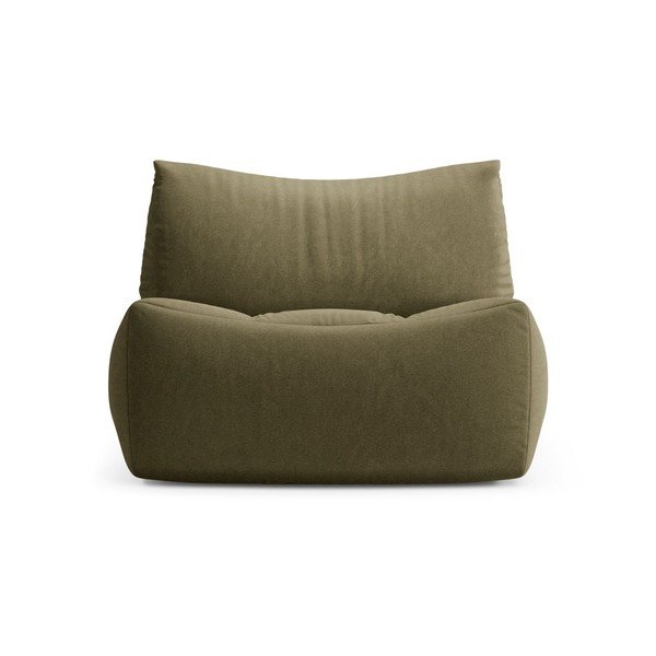 Khaki spalvos sėdynės pagalvėlė iš velveto Tove – Micadoni -image-2