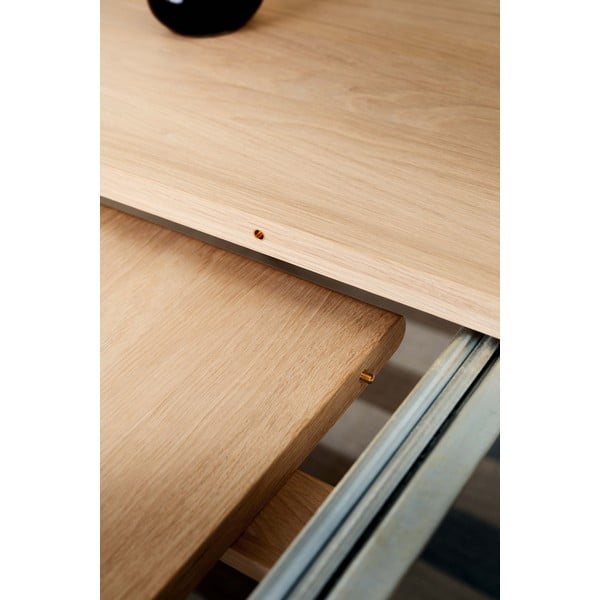 Iš ąžuolo masyvo stalo prailginimas 50x106 cm Miro – Hammel Furniture-image-1