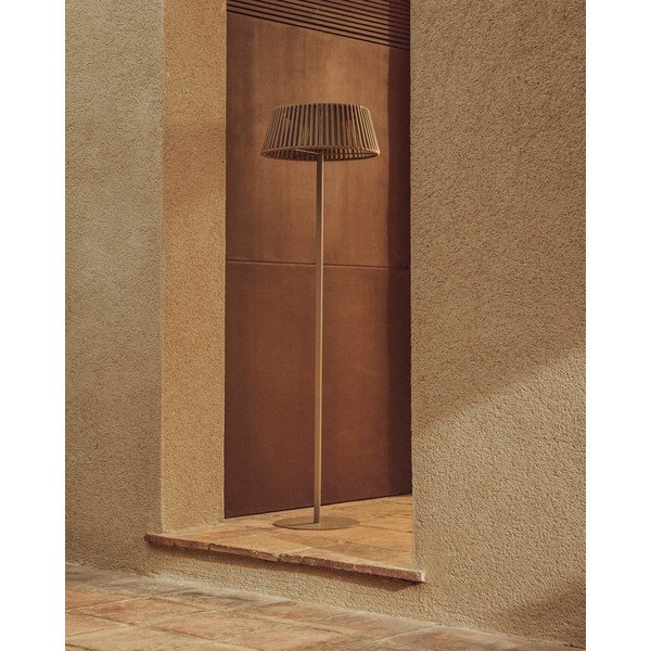 Nešiojamas/pastatomas lauko šviestuvas LED saulės baterijos (aukštis 160 cm) Aldet – Kave Home-image-3