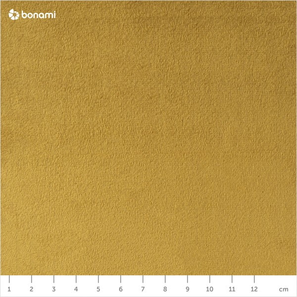 Žalsvai geltonos spalvos aksominis krėslas Mazzini Sofos Benito-image-1