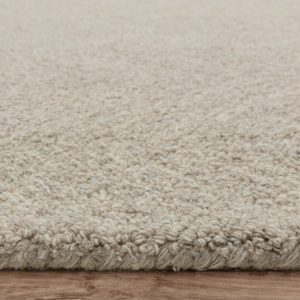 Rankų darbo kreminės spalvos iš vilnos mišinio kilimas 200x290 cm Theodore Chevron – Asiatic Carpets-image-4