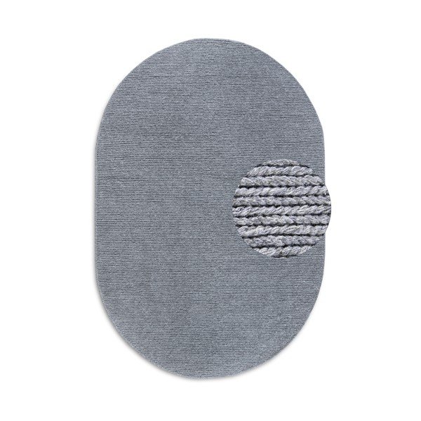 Rankų darbo iš vilnos kilimas pilkos spalvos 160x230 cm Francois – Villeroy&Boch