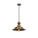 Bronzinės spalvos kabantis šviestuvas ø 39 cm su metaliniu gaubtu Obyla – Opviq lights