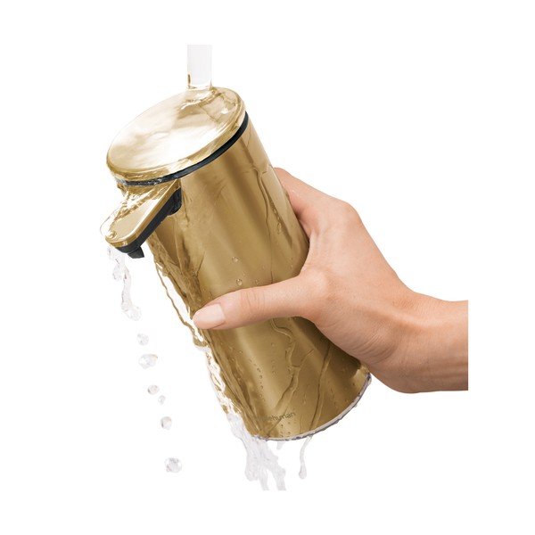 Aukso spalvos nerūdijančio plieno muilo dozatorius 266 ml - simplehuman-image-4