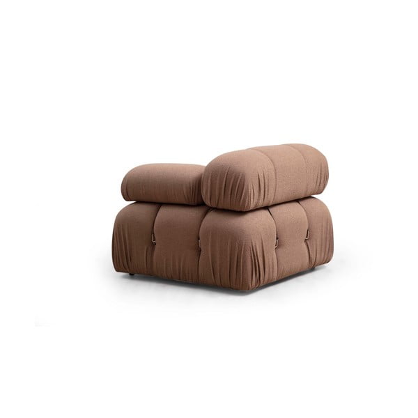 Modulinė sofa rudos spalvos iš boucle (su dešiniuoju kampu) Bubble – Artie-image-2