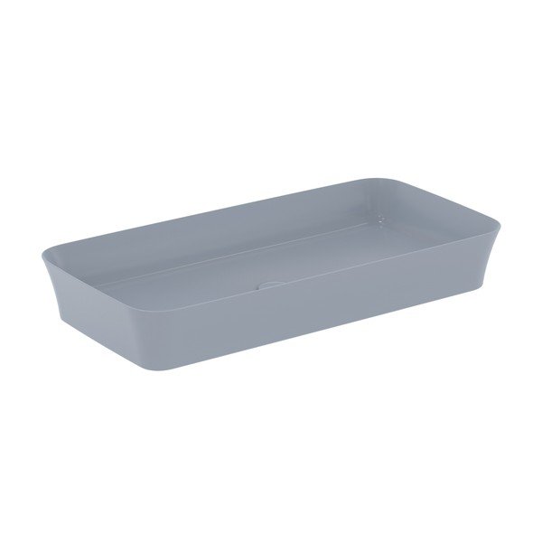 Iš keramikos praustuvas šviesiai mėlynos spalvos 80x40 cm Ipalyss – Ideal Standard