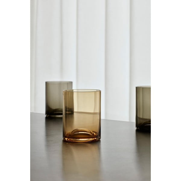 2 juodų stiklinių rinkinys Blomus Wave, 300 ml-image-2