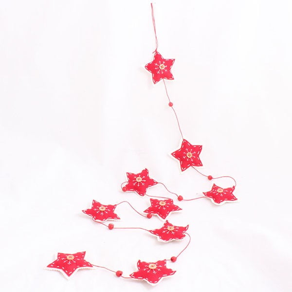 Girlianda su žvaigždutėmis Dakls, 150 cm ilgio