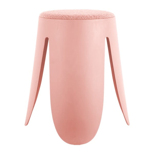 Iš plastiko taburetė šviesiai rožinės spalvos Savor   – Leitmotiv