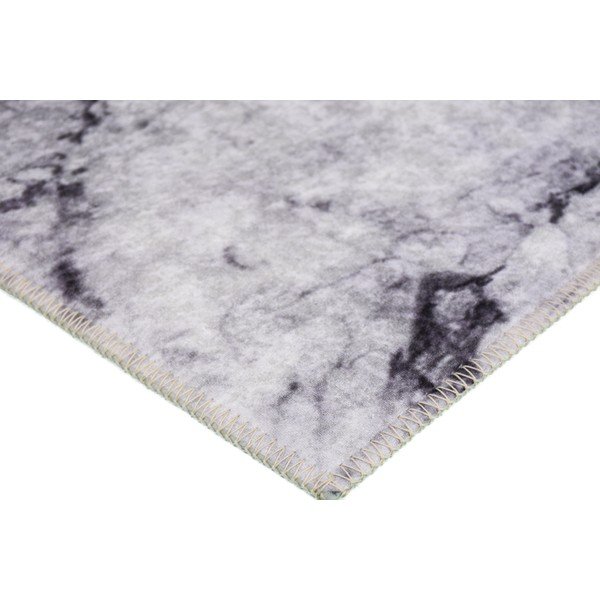 Šviesiai pilkas plaunamas kilimas 80x50 cm - Vitaus-image-2