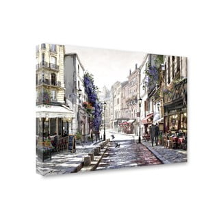 Paveikslas Styler Canvas Watercolor Paris II, 60 x 80 cm