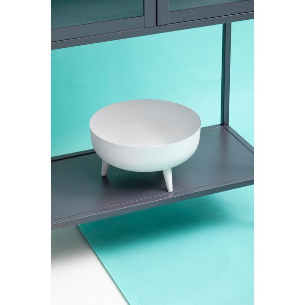 Pilkos spalvos iš plieno vitrina 75x150x35 cm Acier – Premier Housewares-image-3