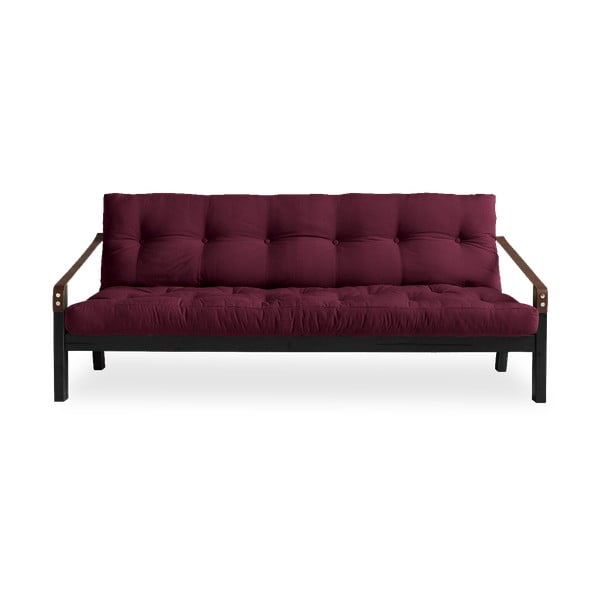 Sulankstoma sofa Karup Design Poetry Black/Bordeaux