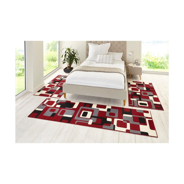 Raudonas kilimas Hanse Home Hamla Retro, 80 x 150 cm-image-2