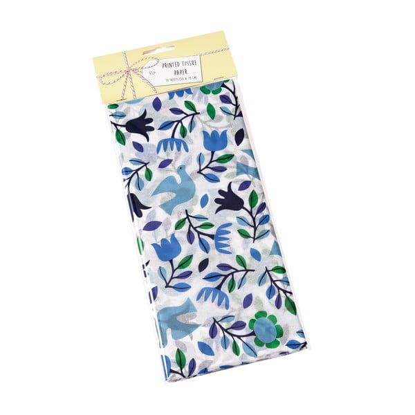 Popierinių servetėlių rinkinys po 10 vnt. Folk Doves - Rex London-image-1