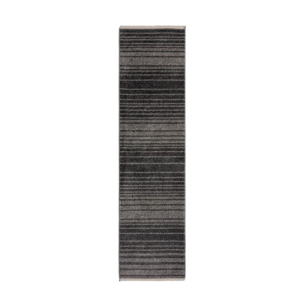 Kilimas tamsiai pilkos spalvos 60x230 cm Camino – Flair Rugs