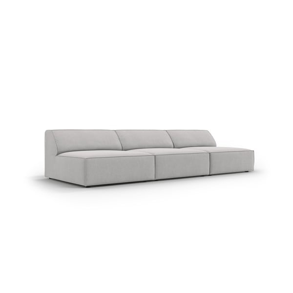 Šviesiai pilka sofa 240 cm Jodie - Micadoni Home-image-4