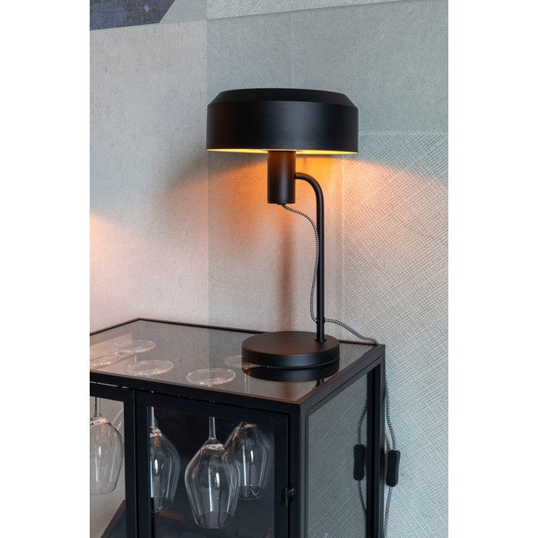 Juoda stalinė lempa Landon - White Label-image-1