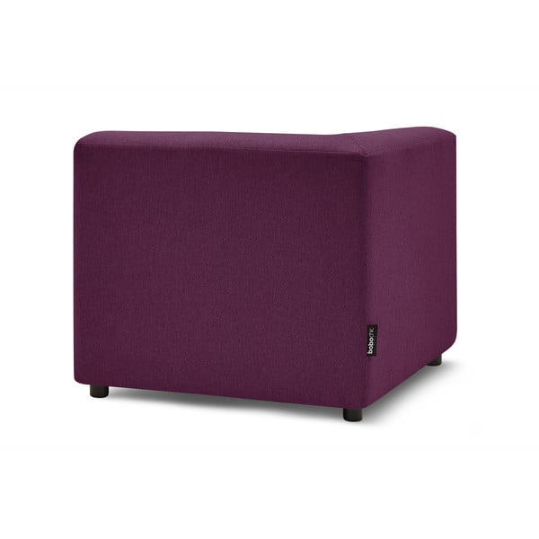 Tamsiai violetinės spalvos sofos modulis Kleber - Bobochic Paris-image-4