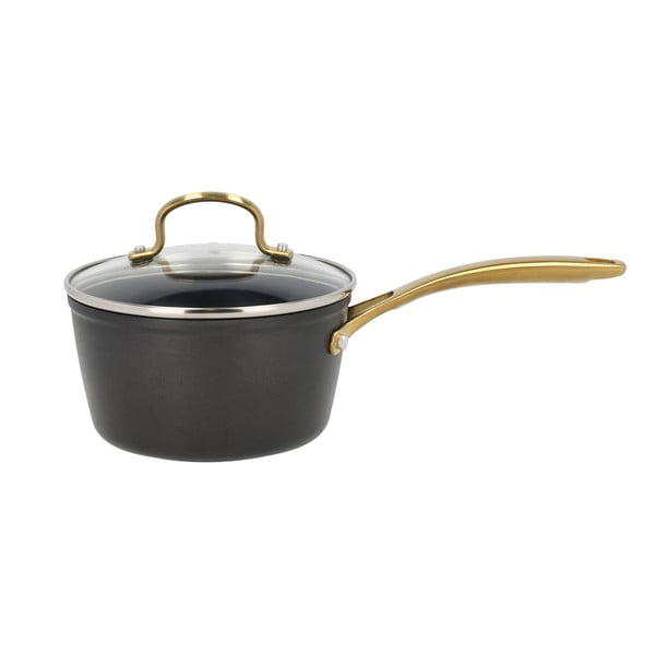 Iš aliuminio prikaistuvis su dangčiu/su nelimpančia danga tinka indukcinei viryklei 1,5 l – Holm