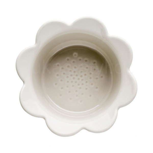 2 smėlio spalvos porcelianinių dubenėlių rinkinys "Sagaform Piccadilly Flowers", 13 x 6,5 cm-image-2