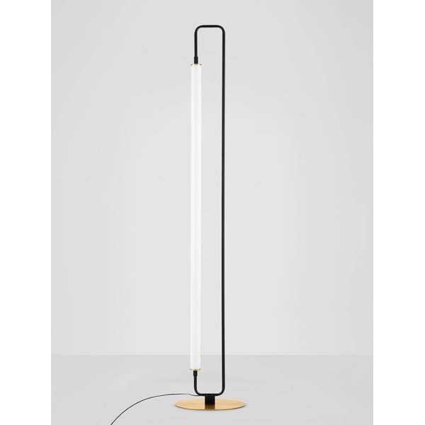 Baltos spalvos/matinės juodos spalvos iš metalo pastatomas šviestuvas LED (aukštis 150 cm) Wetro – Nova Luce-image-4