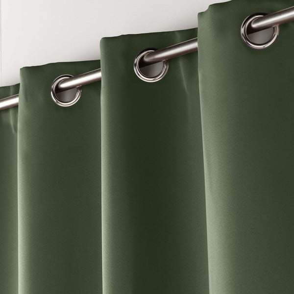 Visiškai užtemdo užuolaida khaki spalvos 135x240 cm Occult – douceur d'intérieur-image-1