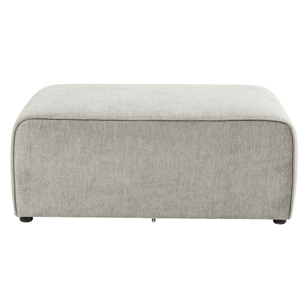 Pilkas pufas Kare Design Infinity modulinei sofai, 50 cm
